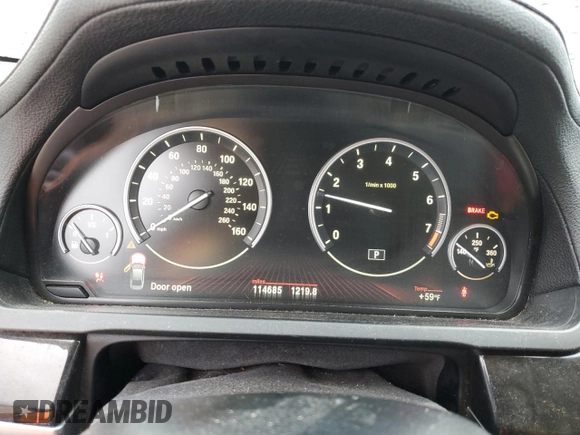 2012 BMW 7 Series 750Li xDrive with VIN WBAKC8C53CC435472, listed as a Copart auction lot 58599105 with 114,685 mi miles and Clean title. Bid and sale history available at DreamBid. Image 9.