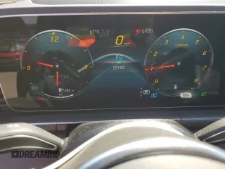 2022 Mercedes-Benz GLE 350 with VIN 4JGFB4KB8NA604077, listed as a Copart auction lot 61069915 with 25,192 mi miles and Salvage title. Bid and sale history available at DreamBid. Image 9.