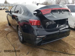 2021 Kia Forte EX with VIN 3KPF54AD6ME281108, listed as a Copart auction lot 38240772 with 34,719 mi miles and Salvage Title. Bid and sale history available at DreamBid. Image 3.