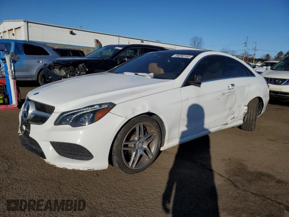 2017 Mercedes-Benz E 400 with VIN WDDKJ6HB7HF356099, listed as a Copart auction lot 89090185 with 69,592 mi miles and Salvage title. Bid and sale history available at DreamBid. Image 1.