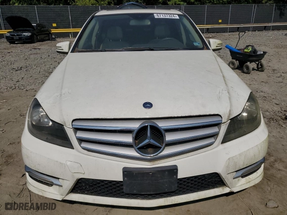 2012 Mercedes-Benz C-Class C 300 Sport with VIN WDDGF8BB8CR192817, listed as a Copart auction lot 67137324 with 135,887 mi miles and Non Repairable. Bid and sale history available at carsss.com. Image 5.