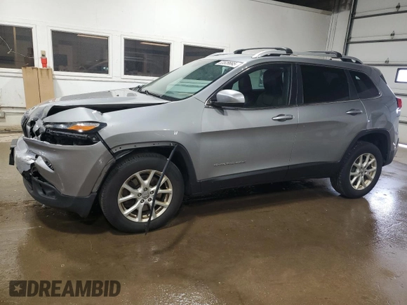 2015 Jeep Cherokee North with VIN 1C4PJMCS2FW634318, listed as a Copart auction lot 53539995 with 188,298 mi miles and Salvage Title. Bid and sale history available at carsss.com. Image 1.