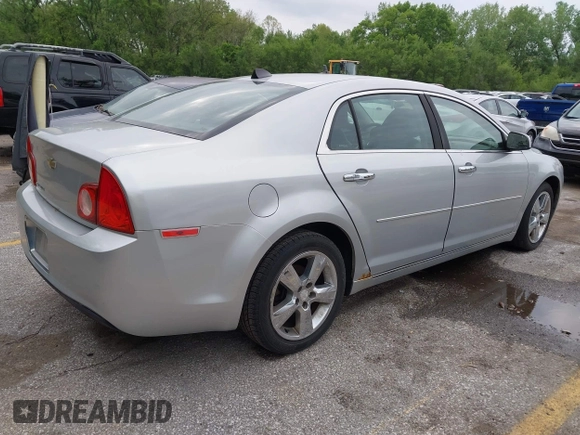 2012 Chevrolet Malibu 2LT with VIN 1G1ZD5EU3CF141840, listed as a IAAI auction lot 42138962 with 190,927 mi miles and . Bid and sale history available at DreamBid. Image 4.