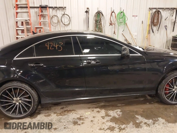2016 Mercedes-Benz CLS with VIN WDDLJ9BB9GA160868, listed as a IAAI auction lot 41374243 with 174,985 mi miles. Bid and sale history available at carsss.com. Image 14.