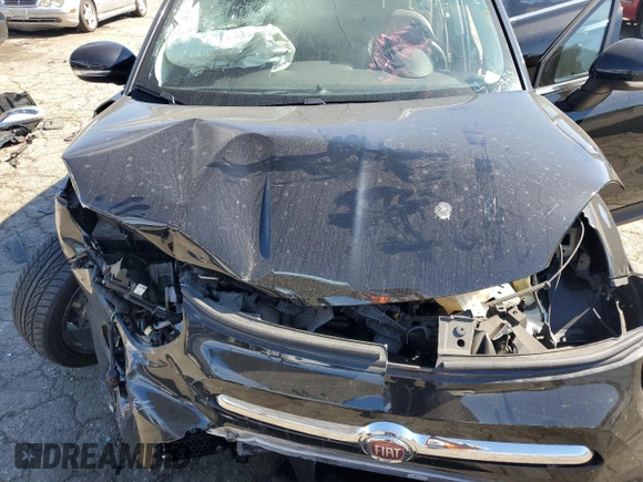 2018 FIAT 500X Lounge with VIN ZFBCFXDB4JP655869, listed as a Copart auction lot 45968085 with 56,279 mi miles and Salvage title. Bid and sale history available at DreamBid. Image 11.