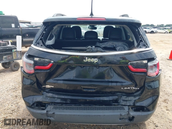 2018 Jeep Compass Limited with VIN 3C4NJCCB4JT329208, listed as a IAAI auction lot 42161515 with 72,512 mi miles and . Bid and sale history available at DreamBid. Image 15.