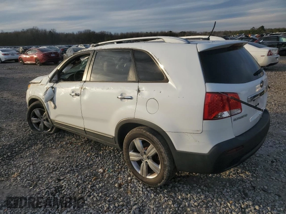 2013 Kia Sorento EX with VIN 5XYKU4A27DG380622, listed as a Copart auction lot 87176104 with Not Provided miles and Salvage Title. Bid and sale history available at carsss.com. Image 2.