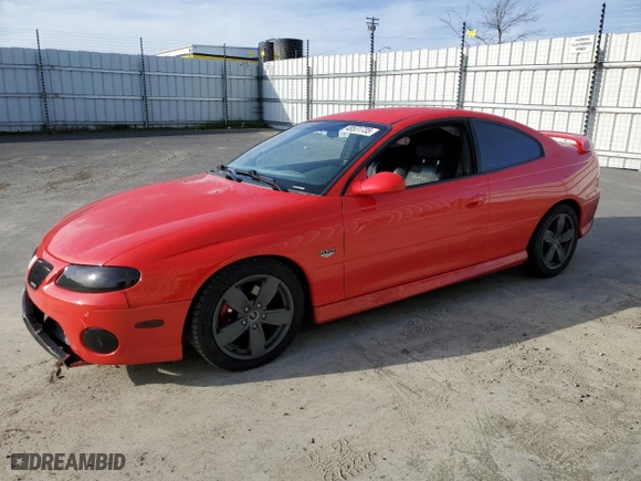 2004 Pontiac GTO with VIN 6G2VX12G34L298220, listed as a Copart auction lot 48531735 with NaN miles and Salvage Title. Bid and sale history available at carsss.com. Image 1.