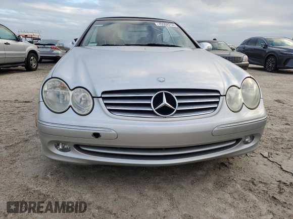 2005 Mercedes-Benz CLK 320 with VIN WDBTK65G55T037176, listed as a Copart auction lot 75594214 with Not Provided miles and Salvage Title. Bid and sale history available at DreamBid. Image 5.