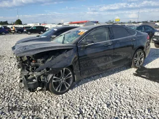 2019 Ford Fusion Titanium with VIN 3FA6P0K98KR181486, listed as a Copart auction lot 83627054 with 88,893 mi miles and Salvage title. Bid and sale history available at DreamBid. Image 1.