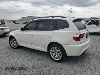 2006 BMW X3 3.0i with VIN WBXPA93486WG81891, listed as a Copart auction lot 52623155 with 217,793 mi miles and Salvage Title. Bid and sale history available at carsss.com. Image 2.