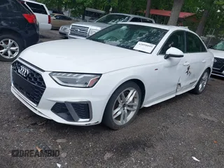 2023 Audi A4 S line Premium Plus with VIN WAUEAAF47PN001966, listed as a IAAI auction lot 42098099 with 47,131 mi miles and . Bid and sale history available at DreamBid. Image 17.