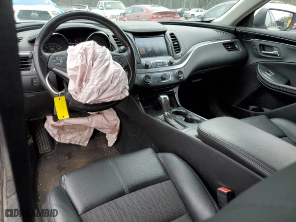 2019 Chevrolet Impala LT with VIN 1G11Z5SA1KU140706, listed as a Copart auction lot 45680525 with 127,710 mi miles and Salvage Title. Bid and sale history available at carsss.com. Image 8.