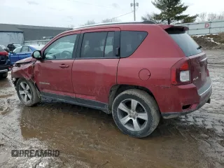 2017 Jeep Compass High Altitude with VIN 1C4NJDEB9HD170222, listed as a Copart auction lot 46643865 with 121,338 mi miles and Clean Title. Bid and sale history available at DreamBid. Image 2.