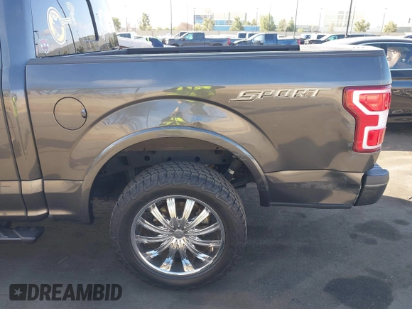 2020 Ford F-150 XL with VIN 1FTEW1C40LKE25140, listed as a IAAI auction lot 41708042 with 26,676 mi miles. Bid and sale history available at carsss.com. Image 6.