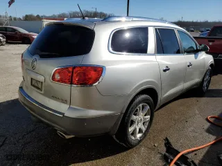 2008 Buick Enclave CXL with VIN 5GAER23718J252198, listed as a Copart auction lot 47239445 with 177,039 mi miles and Salvage Title. Bid and sale history available at carsss.com. Image 3.