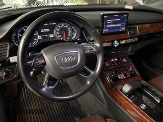 2014 Audi A8 3.0L TDI with VIN WAURMAFD2EN003811, listed as a Copart auction lot 61867575 with 120,705 mi miles and Clean title. Bid and sale history available at DreamBid. Image 9.