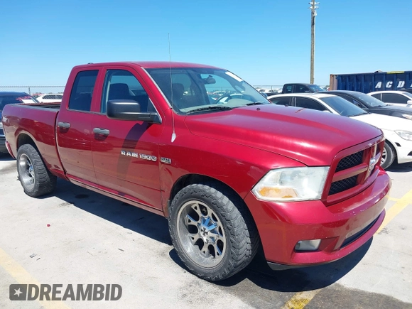 2012 Ram 1500 Express с VIN 1C6RD6FT9CS307019, выставлен на аукционе IAAI как лот 42832483 с пробегом 158 795 миль миль и . История ставок и продаж доступна на DreamBid. Изображение 1.