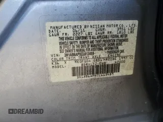 2012 Nissan Sentra 2.0 с VIN 3N1AB6APXCL613489, выставлен на аукционе Copart как лот 59323915 с пробегом 89 502 миль миль и Списание • Salvage title. История ставок и продаж доступна на DreamBid. Изображение 13.