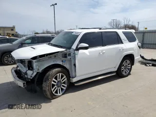 2023 Toyota 4Runner TRD Sport with VIN JTESU5JR6P6097795, listed as a Copart auction lot 47588045 with 18,107 mi miles and Salvage title. Bid and sale history available at DreamBid. Image 1.