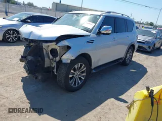 2018 Nissan Armada SV with VIN JN8AY2ND7J9058404, listed as a IAAI auction lot 41691913 with 118,704 mi miles. Bid and sale history available at carsss.com. Image 18.
