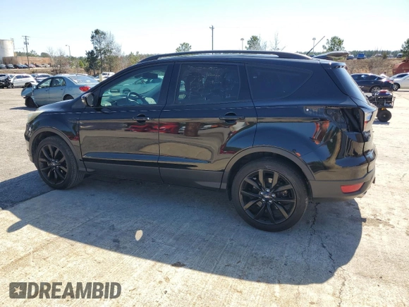 2017 Ford Escape Titanium with VIN 1FMCU0J93HUE84535, listed as a Copart auction lot 48172295 with 92,973 mi miles and Salvage Title. Bid and sale history available at carsss.com. Image 2.