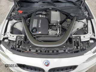 2015 BMW M4 with VIN WBS3R9C5XFK331253, listed as a Copart auction lot 72857284 with 78,309 mi miles and Salvage Title. Bid and sale history available at carsss.com. Image 12.