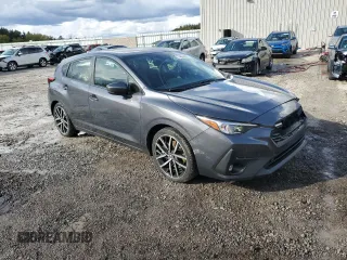 2024 Subaru Impreza Sport with VIN JF1GUAFC2R8292376, listed as a Copart auction lot 74884494 with 27,047 mi miles and Salvage Title. Bid and sale history available at carsss.com. Image 4.