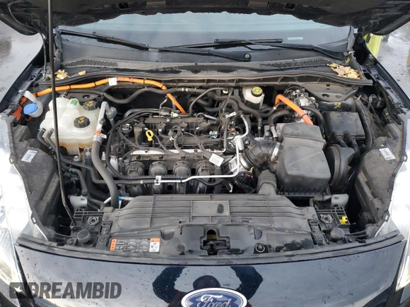 2021 Ford Escape Titanium Hybrid with VIN 1FMCU9DZ3MUA77020, listed as a Copart auction lot 42781755 with 45,201 mi miles and Salvage title. Bid and sale history available at DreamBid. Image 12.