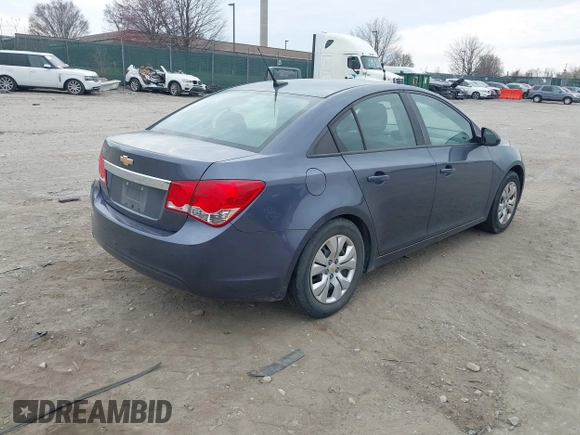 2014 Chevrolet Cruze LS with VIN 1G1PA5SG6E7400770, listed as a IAAI auction lot 41901926 with 104,167 mi miles and . Bid and sale history available at DreamBid. Image 4.