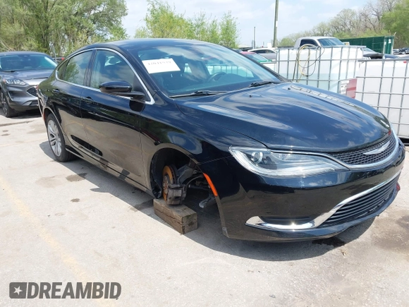 2015 Chrysler 200 Limited with VIN 1C3CCCAB1FN757236, listed as a IAAI auction lot 42041039 with 105,430 mi miles and . Bid and sale history available at DreamBid. Image 1.