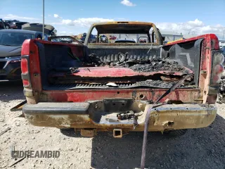 2001 Dodge Ram 2500 with VIN 3B7KF26Z21M507358, listed as a Copart auction lot 58105354 with 0 mi miles and Non Repairable. Bid and sale history available at carsss.com. Image 6.