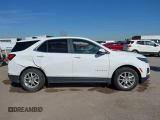 2023 Chevrolet Equinox LT with VIN 3GNAXUEGXPS210421, listed as a IAAI auction lot 41789846 with 36,841 mi miles and . Bid and sale history available at DreamBid. Image 13.