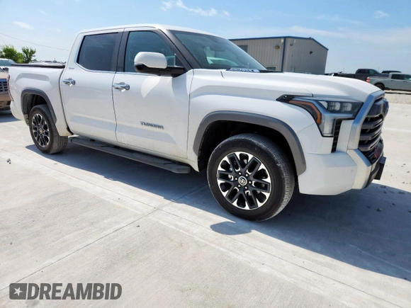 2024 Toyota Tundra Limited Hybrid with VIN 5TFJC5DBXRX059405, listed as a Copart auction lot 59802805 with 15,392 mi miles and Salvage title. Bid and sale history available at DreamBid. Image 4.