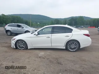 2022 Infiniti Q50 Luxe with VIN JN1EV7BR4NM342579, listed as a IAAI auction lot 42503631 with 13,633 mi miles and . Bid and sale history available at DreamBid. Image 14.