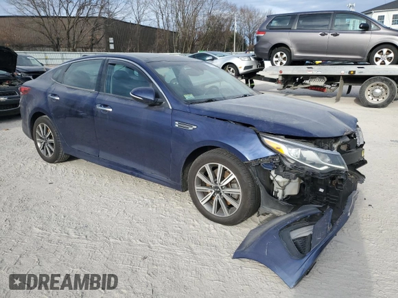 2020 Kia Optima EX Premium with VIN 5XXGU4L1XLG408751, listed as a Copart auction lot 87314504 with 79,256 mi miles and Salvage Title. Bid and sale history available at carsss.com. Image 4.