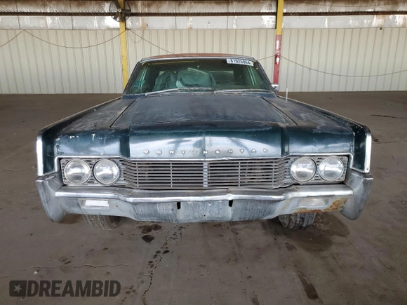 1966 Lincoln Continental with VIN 6Y82G449309, listed as a Copart auction lot 81925064 with 1,619 mi miles and Salvage Title. Bid and sale history available at DreamBid. Image 5.