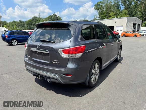 2014 Nissan Pathfinder S с VIN 5N1AR2MM9EC680436, выставлен на аукционе Copart как лот 65175545 с пробегом 142 394 миль миль и Чистый • Clean title. История ставок и продаж доступна на DreamBid. Изображение 3.