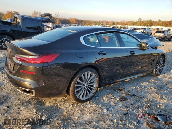 2020 BMW 8 Series 840i с VIN WBAGV4C09LCD70739, выставлен на аукционе Copart как лот 82610014 с пробегом Не указан миль и Списание • Salvage title. История ставок и продаж доступна на DreamBid. Изображение 3.