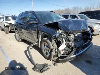 2024 Hyundai Tucson SEL with VIN KM8JBCDE5RU283664, listed as a Copart auction lot 41964575 with 16,818 mi miles and Salvage Title. Bid and sale history available at carsss.com. Image 4.