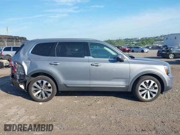 2021 Kia Telluride S with VIN 5XYP6DHC8MG167726, listed as a IAAI auction lot 42589823 with 87,609 mi miles and . Bid and sale history available at DreamBid. Image 12.