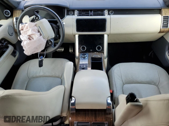2022 Land Rover Range Rover Westminster z VIN SALGS2SE9NA470907, wystawiony jako Copart lot #81157773 z przebiegiem 10 997 mil mil oraz . Historia ofert i sprzedaży dostępna na DreamBid. Obrazek 8.