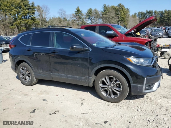 2021 Honda CR-V EX with VIN 2HKRW2H51MH633553, listed as a Copart auction lot 49171505 with 64,648 mi miles and Salvage Title. Bid and sale history available at carsss.com. Image 4.