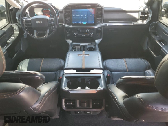 2021 Ford F-150 XL with VIN 1FTFW1CD7MFA89727, listed as a Copart auction lot 58373395 with 43,757 mi miles and Salvage title. Bid and sale history available at DreamBid. Image 8.
