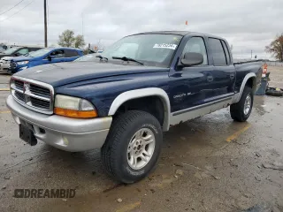 2002 Dodge Dakota SLT with VIN 1B7HG48N82S634394, listed as a Copart auction lot 78215234 with 121,283 mi miles and Clean Title. Bid and sale history available at carsss.com. Image 1.