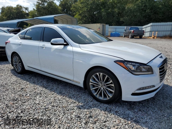 2016 Hyundai Genesis 3.8L with VIN KMHGN4JE3GU137580, listed as a Copart auction lot 70506344 with 75,158 mi miles and Salvage Title. Bid and sale history available at carsss.com. Image 4.
