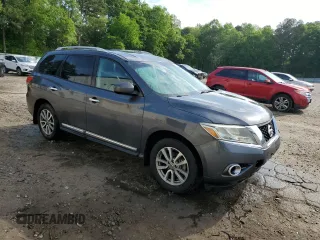 2013 Nissan Pathfinder SL with VIN 5N1AR2MN9DC622821, listed as a Copart auction lot 53976185 with 231,481 mi miles and Salvage Title. Bid and sale history available at DreamBid. Image 4.