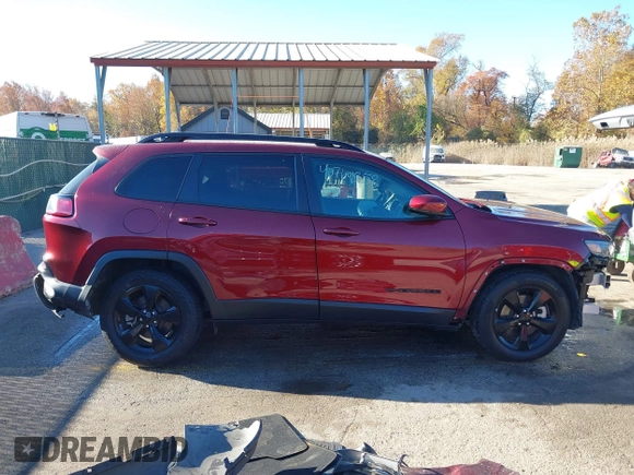 2021 Jeep Cherokee Altitude with VIN 1C4PJMLB1MD178417, listed as a IAAI auction lot 40769358 with 111,542 mi miles. Bid and sale history available at carsss.com. Image 14.