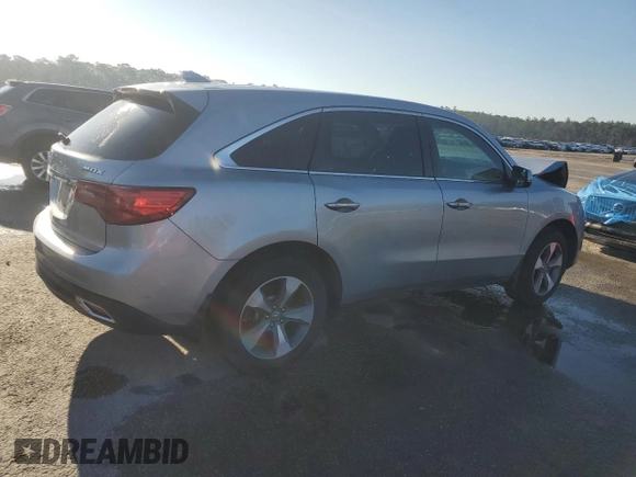 2016 Acura MDX with VIN 5FRYD3H26GB019418, listed as a Copart auction lot 47753555 with 136,957 mi miles and Salvage Title. Bid and sale history available at carsss.com. Image 3.