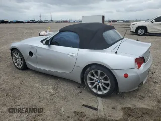 2007 BMW Z4 3.0i with VIN 4USBU33567LW73304, listed as a Copart auction lot 52391705 with 192,945 mi miles and Salvage title. Bid and sale history available at DreamBid. Image 2.